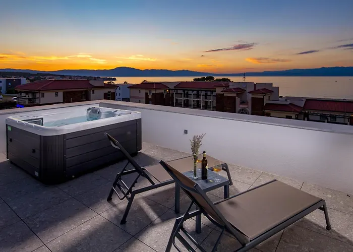 Apartmán Hadrie Luxury And Penthouse De Malinska